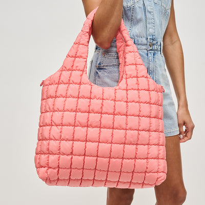 Sol and Selene Elevate Hobo 841764111881 View 1 | Salmon