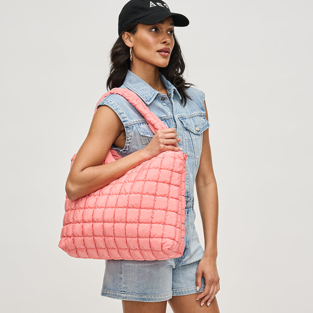 Sol and Selene Elevate Hobo 841764111881 View 2 | Salmon