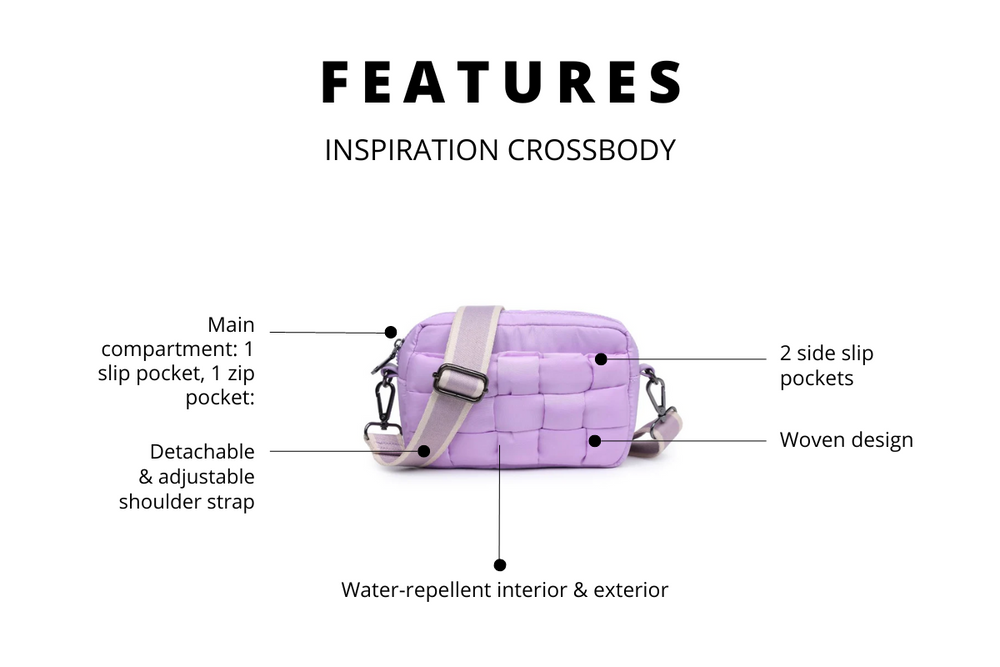 IMAGE OF THE PRODUCT FEATURES OF THE INSPIRATION WOVEN CROSSBODY