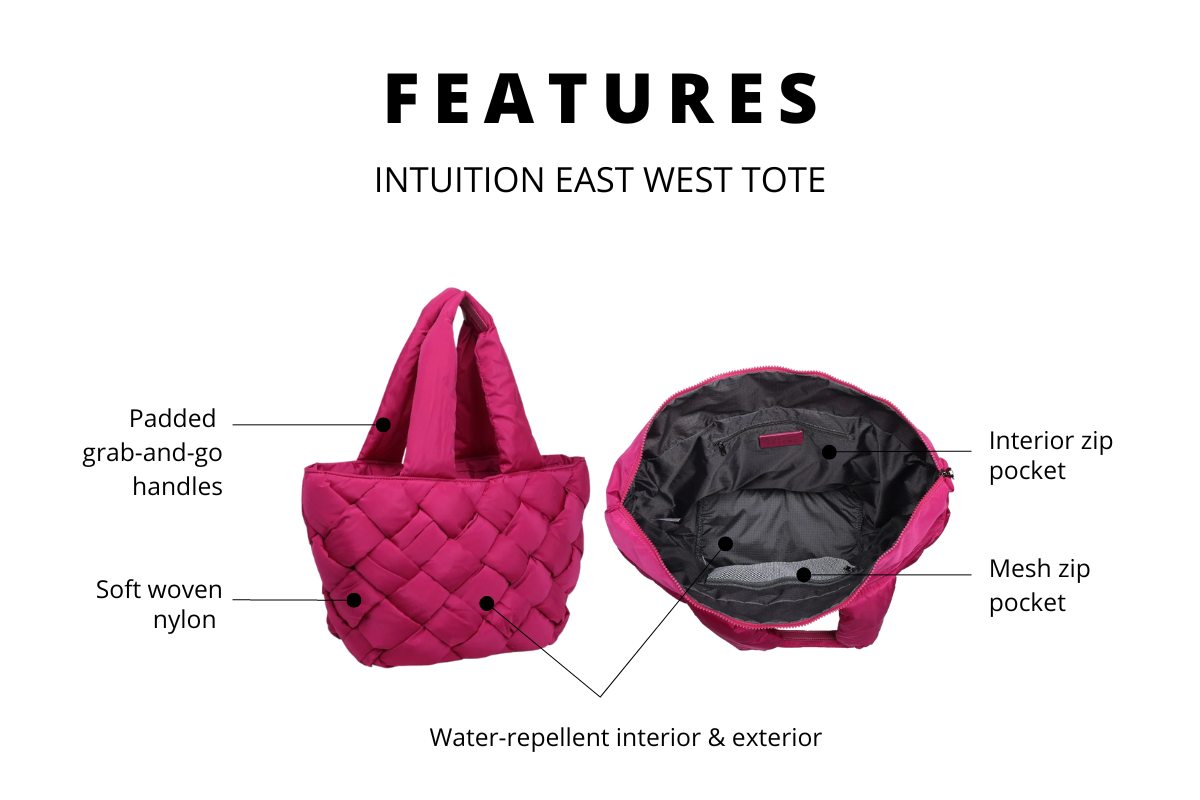 IMAGE OF THE PRODUCT FEATURES OF THE INTUTION EAST WEST TOTE