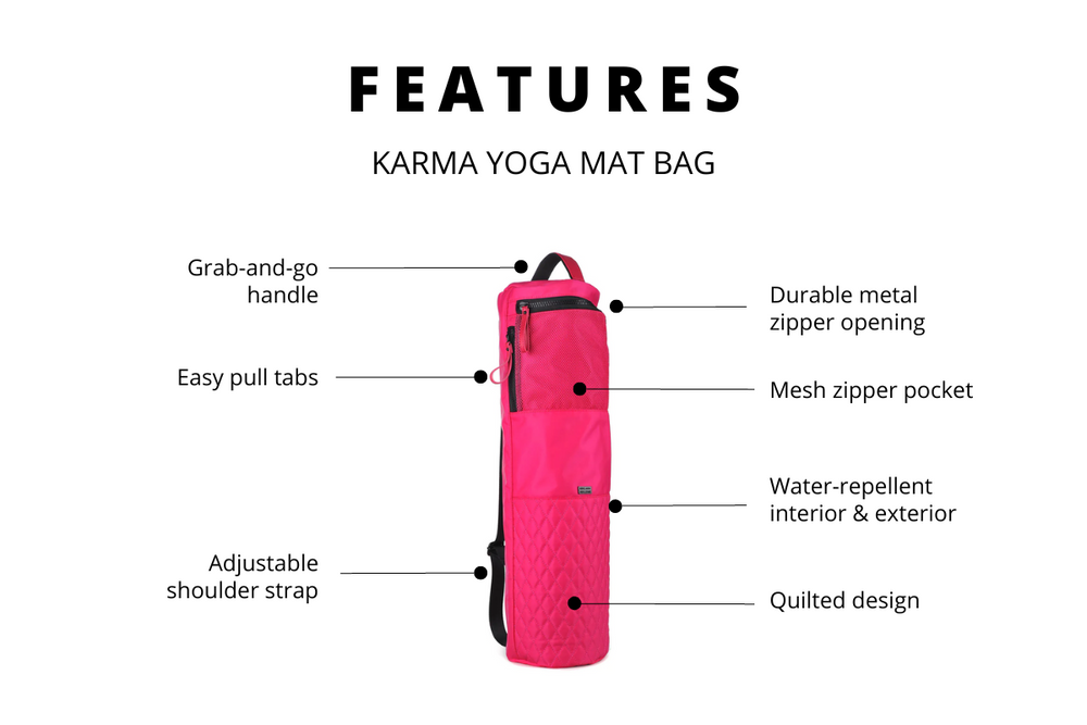 IMAGE OF THE PRODUCT FEATURES OF THE KARMA YOGA MAT BAG