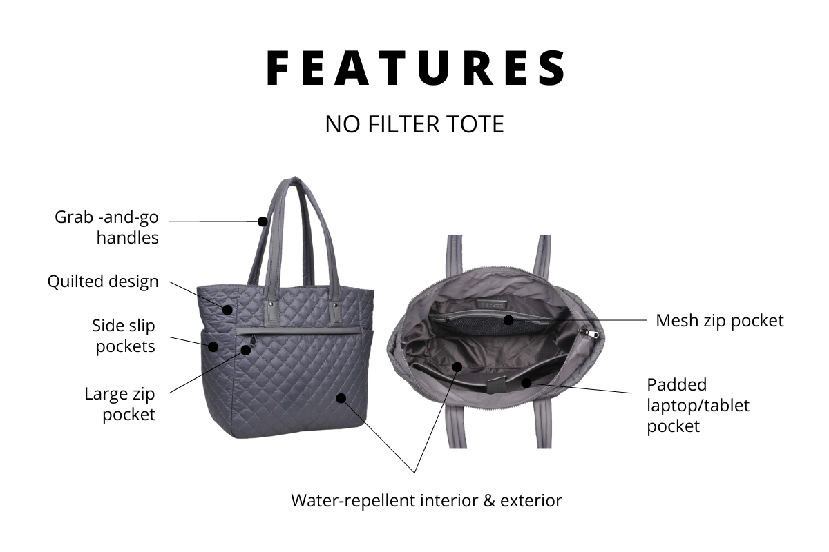 IMAGE OF THE PRODUCT FEATURES OF THE NO FILTER TOTE