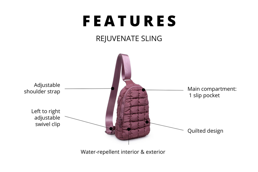 IMAGE OF THE PRODUCT FEATURES OF THE REJUVENATE SLING