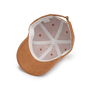 Product Image of Sol and Selene Corduroy Baseball Hat Baseball Cap 818209014823 View 4 | Tan