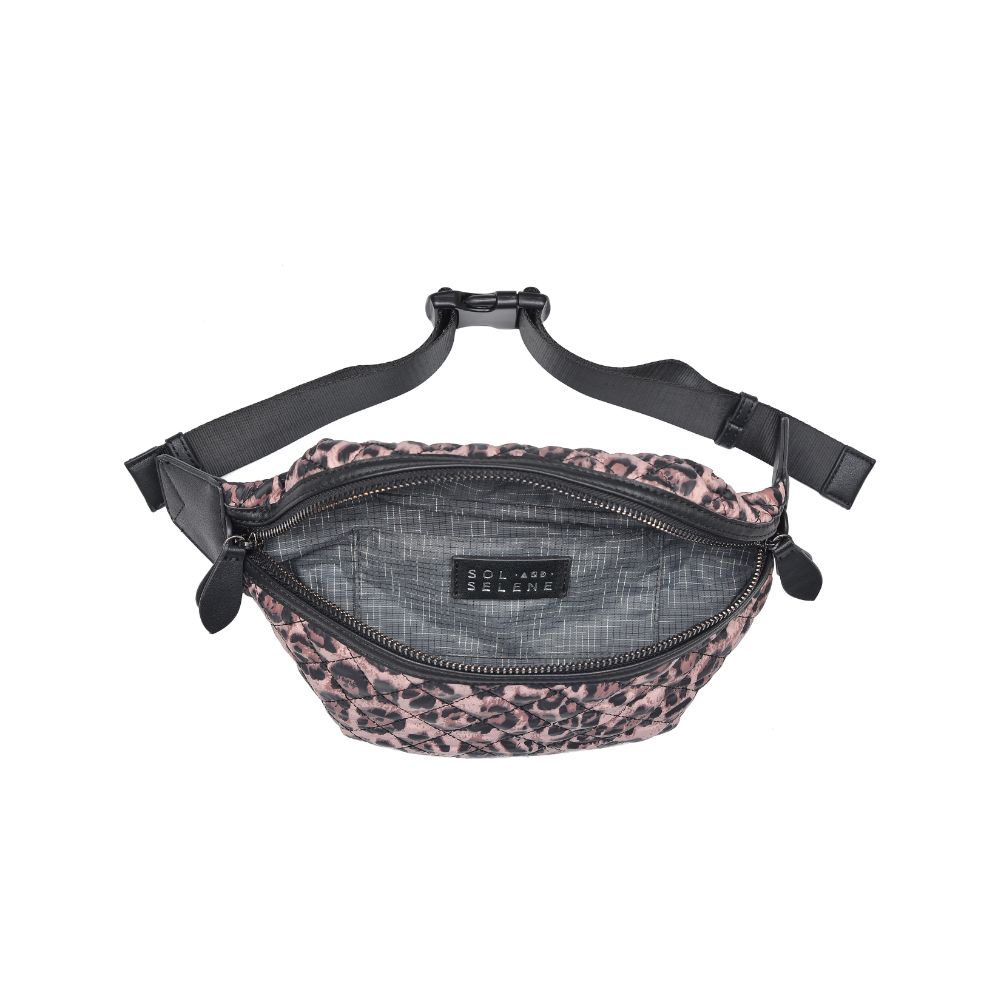 Product Image of Sol and Selene Side Kick Belt Bag 841764104968 View 8 | Leopard