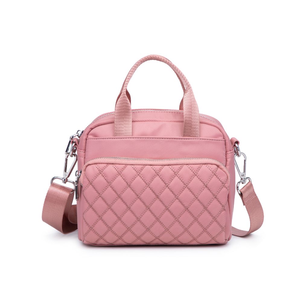 Product Image of Sol and Selene Rejoice - Quilted Crossbody 841764106467 View 5 | Pastel Pink