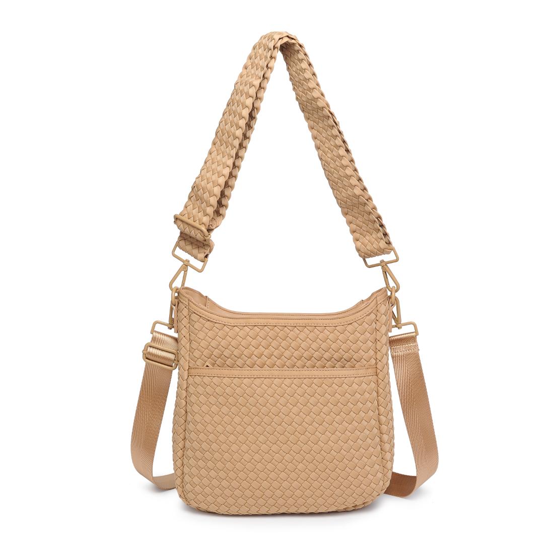 Product Image of Sol and Selene Kismet - Woven Neoprene Crossbody 841764110174 View 5 | Nude