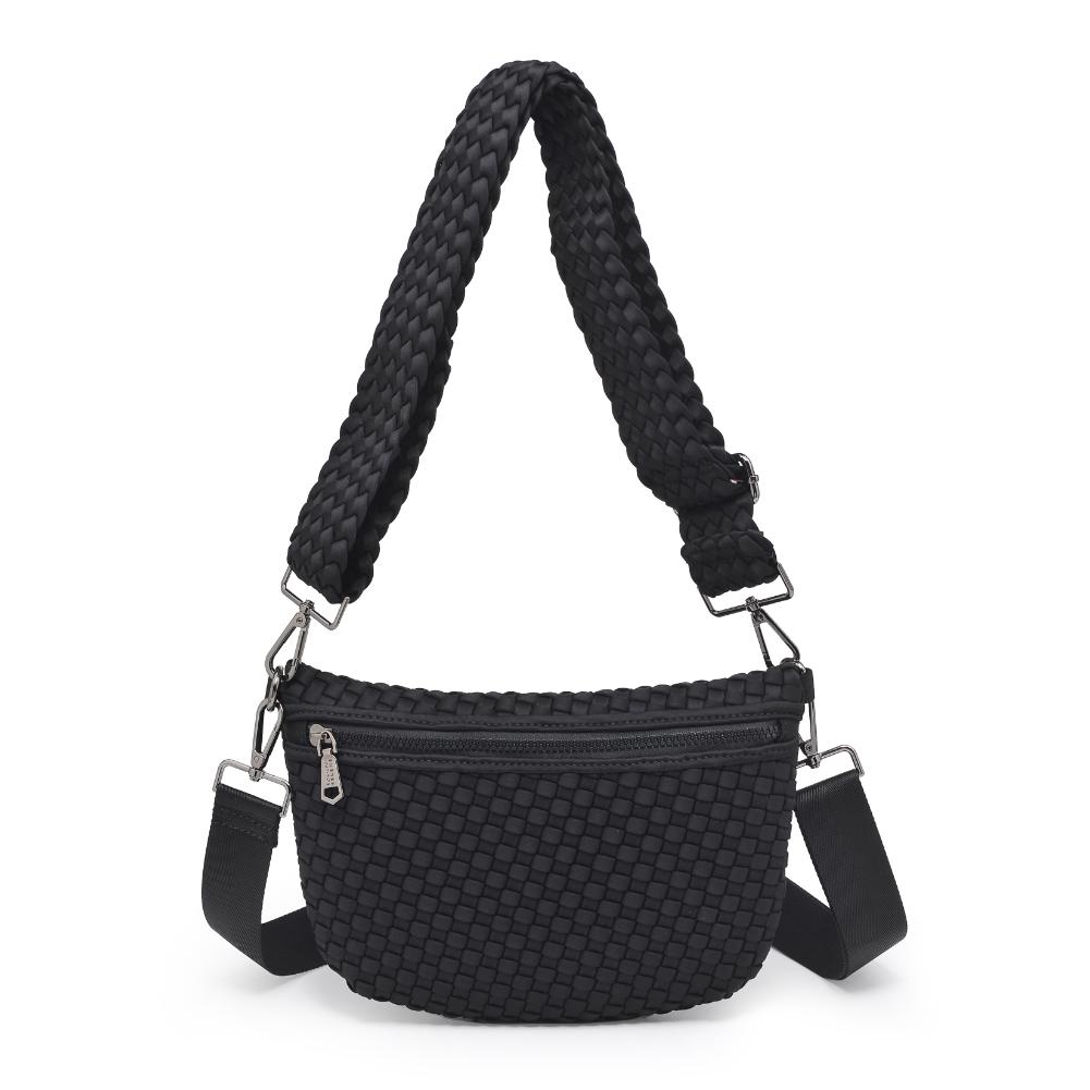 Product Image of Sol and Selene Ethereal - Woven Neoprene Crossbody 841764110839 View 5 | Black