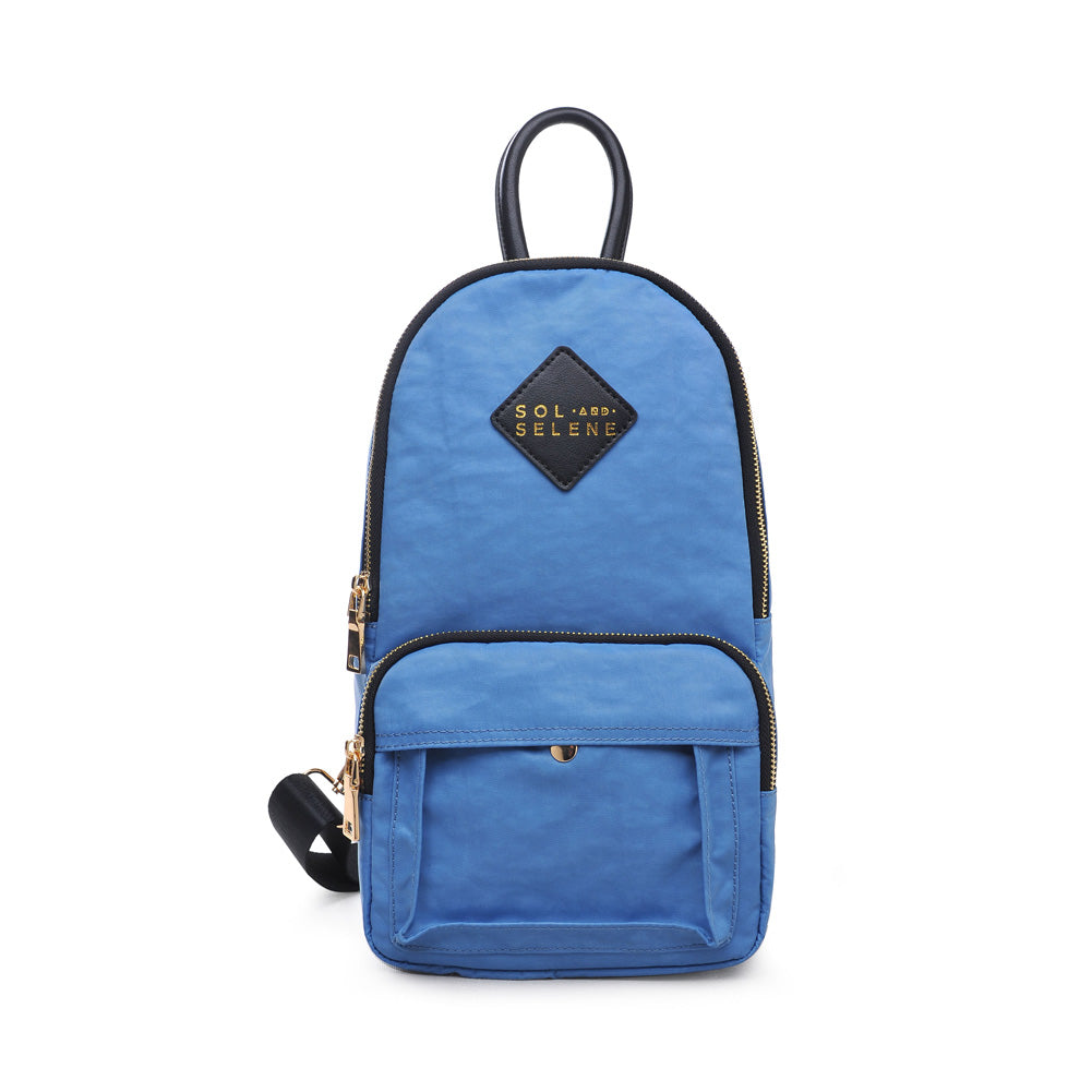 Product Image of Sol and Selene Hustle Sling Backpack 609224404801 View 1 | Blue