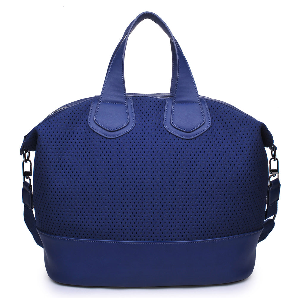 Product Image of Sol and Selene Dream Big - Perforated Weekender 841764101899 View 1 | Navy