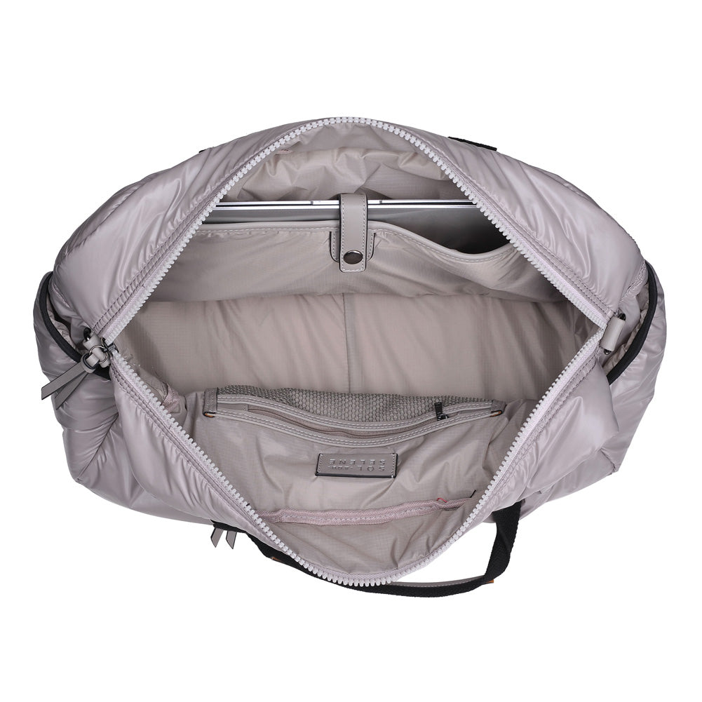 Product Image of Sol and Selene Walk This Way Duffel 841764100595 View 5 | Dove Grey