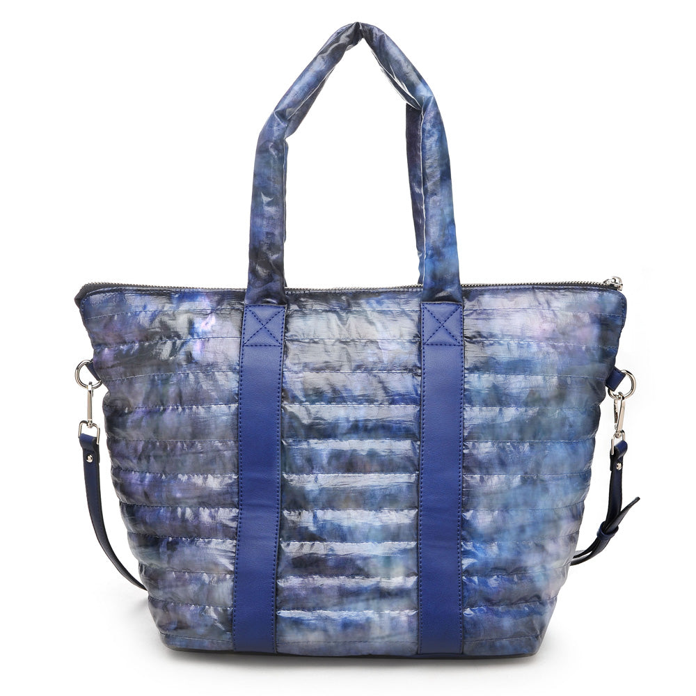 Product Image of Sol and Selene Metropolitan - Cloud Print Tote 609224405013 View 3 | Navy