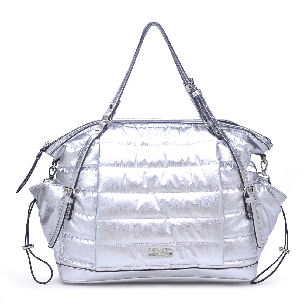 Product Image of Sol and Selene Rain Check Tote 841764102469 View 1 | Silver