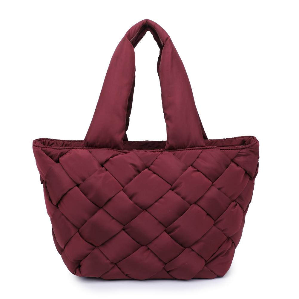 Sol and Selene Intuition East West Tote 841764110518 View 7 | Burgundy