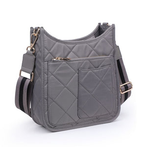 Product Image of Sol and Selene Motivator Messenger Crossbody 841764108485 View 6 | Carbon