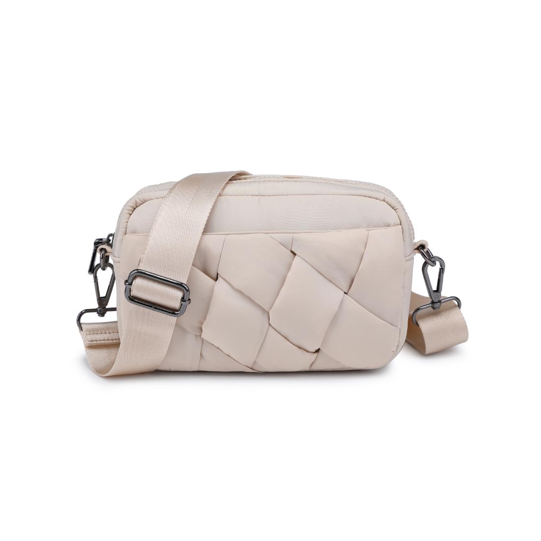 Product Image of Sol and Selene Inspiration - Braided Woven Nylon Crossbody 841764111799 View 5 | Cream