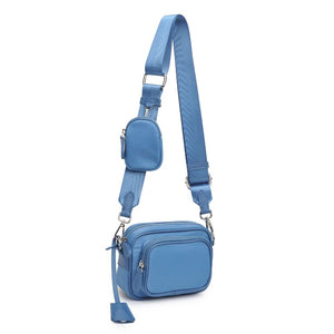 Product Image of Sol and Selene Traverse Crossbody 841764106368 View 2 | Denim