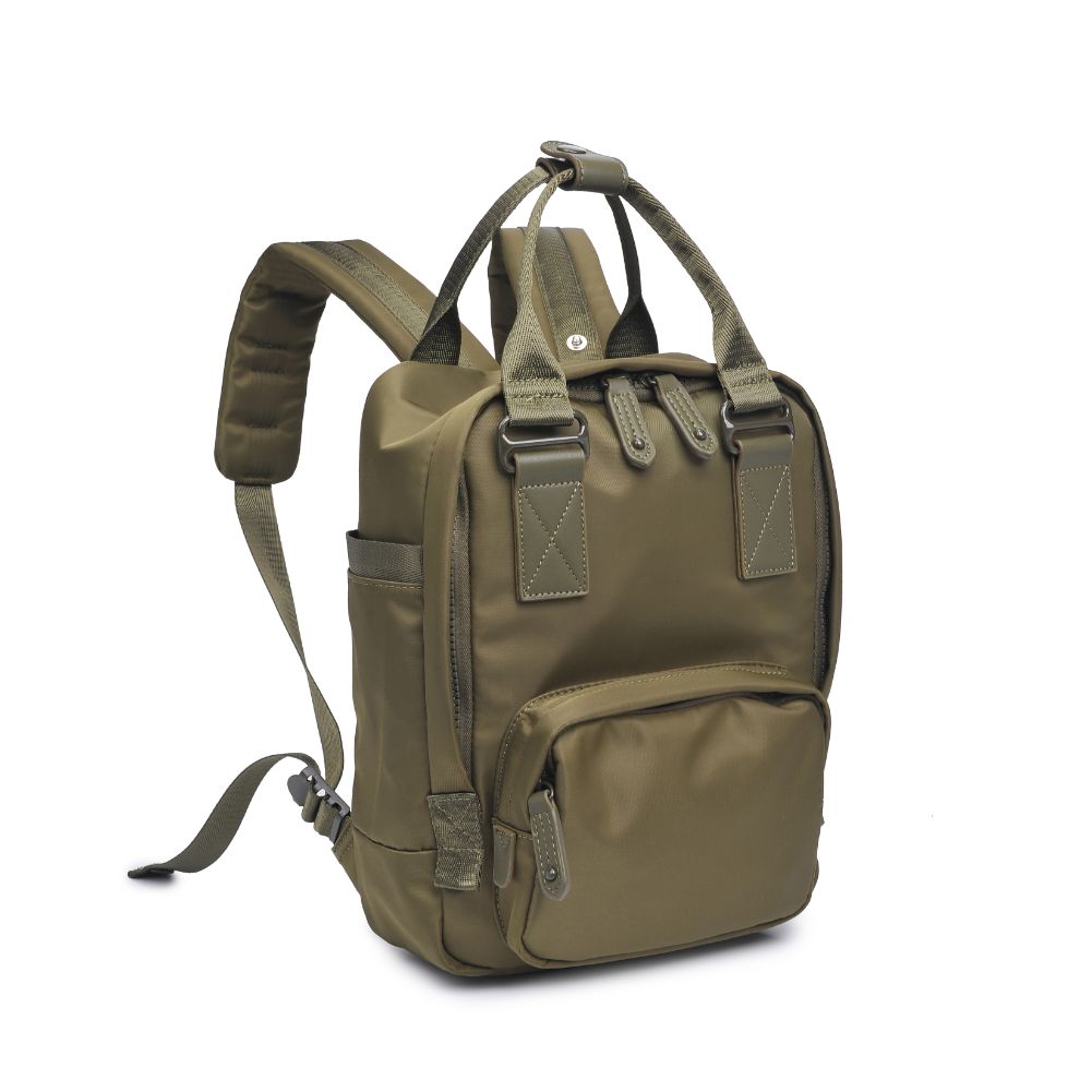 Product Image of Sol and Selene Iconic - Small Nylon Backpack 841764106740 View 6 | Olive