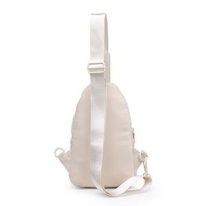 Sol and Selene Beyond The Horizon - Woven Neoprene Sling Backpack 841764109277 View 7 | Cream