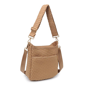 Sol and Selene Kismet - Woven Neoprene Crossbody 841764110174 View 6 | Nude