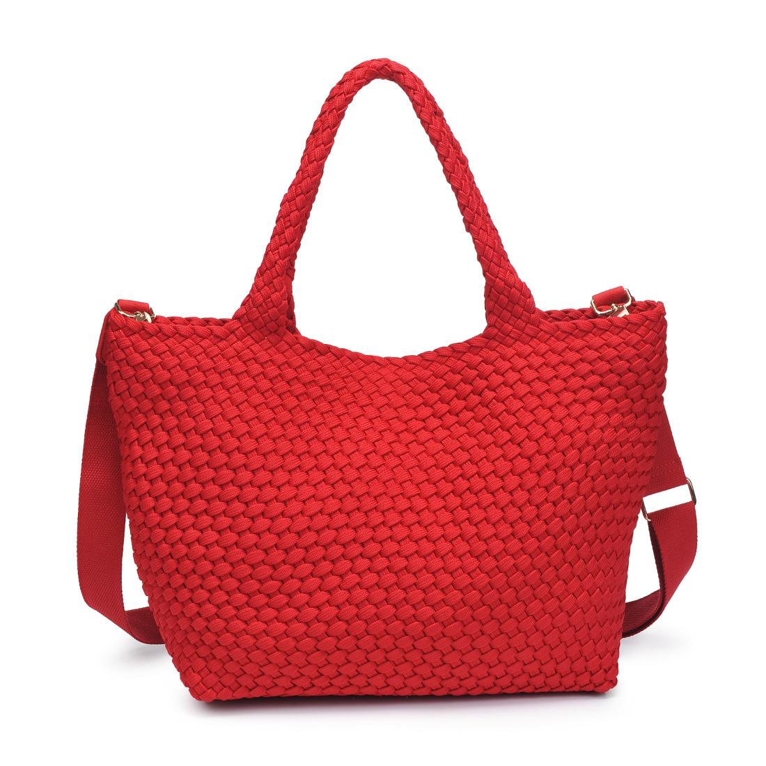 Product Image of Sol and Selene Sky&#39;s The Limit - Medium Sustainable Tote 841764111645 View 7 | Red