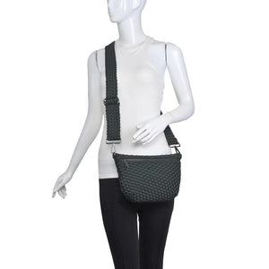 Product Image of Sol and Selene Ethereal - Woven Neoprene Belt Bag 841764110891 View 5 | Olive