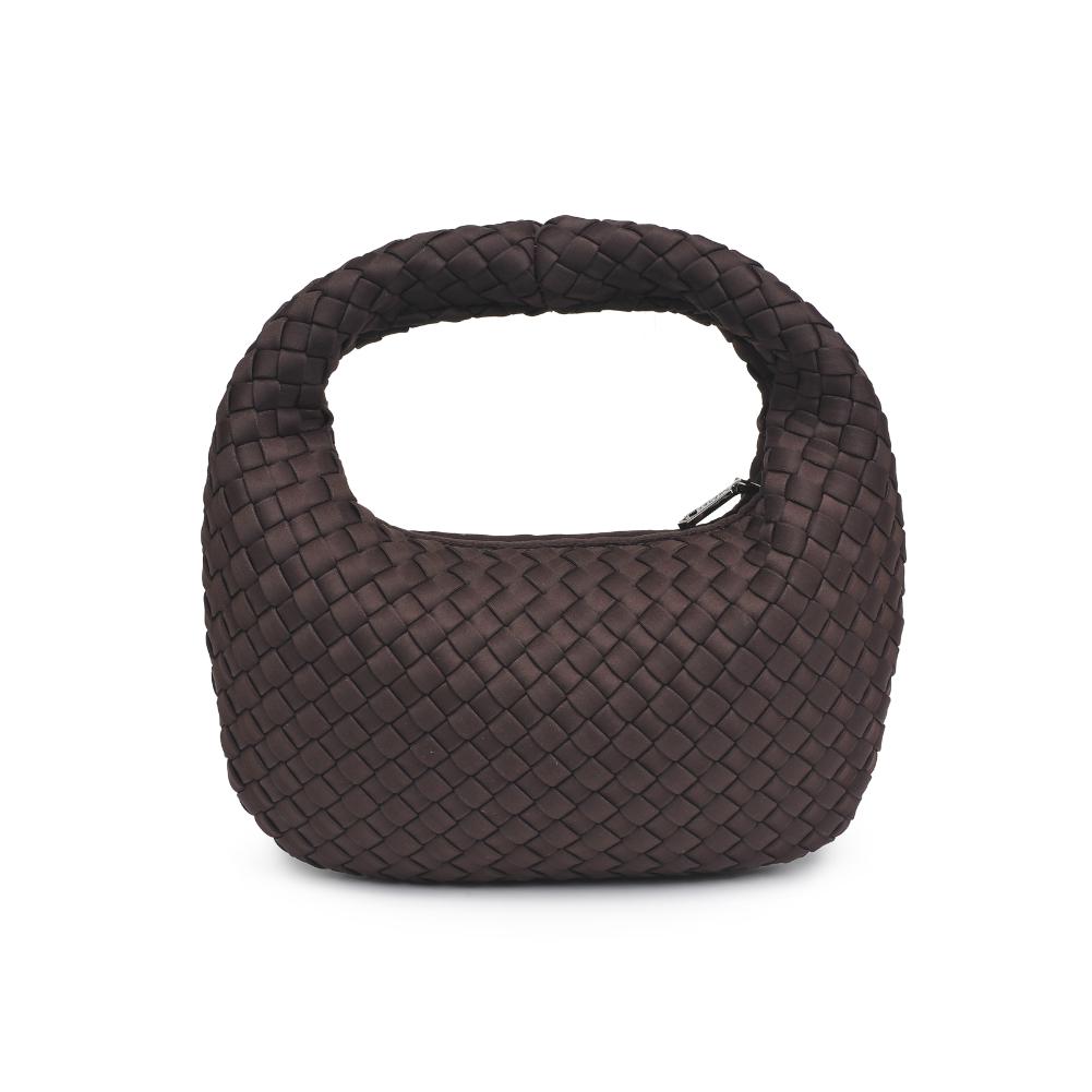 Product Image of Sol and Selene Dare to Dream - Small Woven Neoprene Clutch 841764111096 View 7 | Chocolate