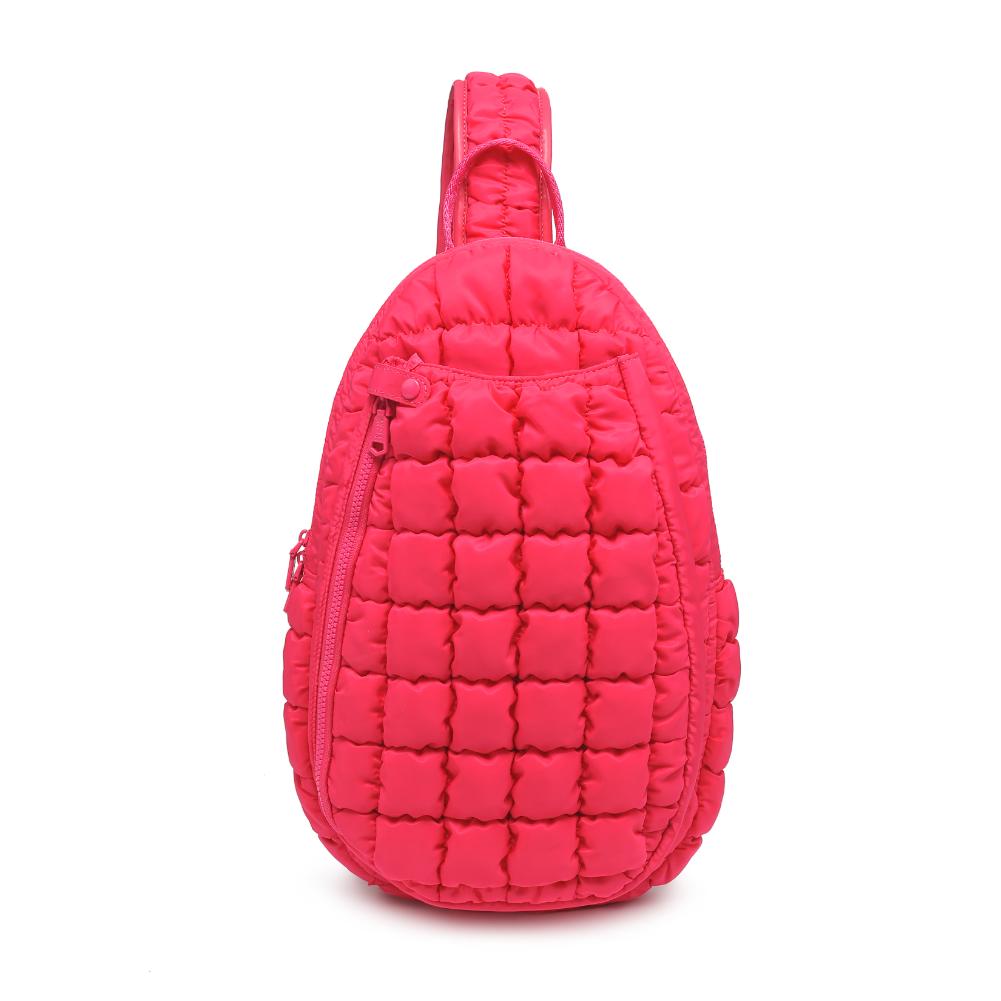 Product Image of Sol and Selene Match Point - Pickleball &amp; Paddle Tennis Sling Backpack 841764111195 View 5 | Hot Pink