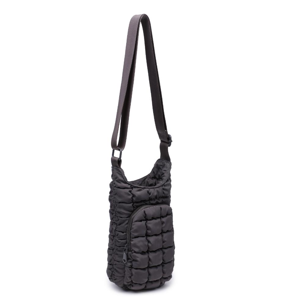 Product Image of Sol and Selene Let It Flow - Quilted Puffer Crossbody 841764110396 View 6 | Carbon