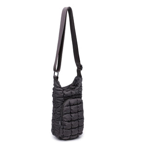 Product Image of Sol and Selene Let It Flow - Quilted Puffer Crossbody 841764110396 View 6 | Carbon