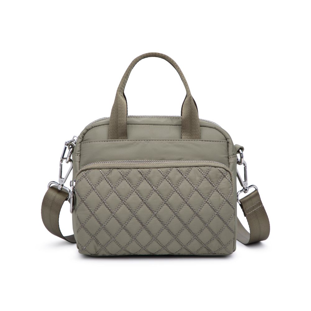 Product Image of Sol and Selene Rejoice - Quilted Crossbody 841764106474 View 5 | Sage