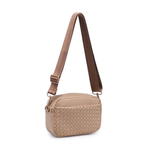 Sol and Selene Inspiration - Woven Neoprene Crossbody 841764108324 View 6 | Nude