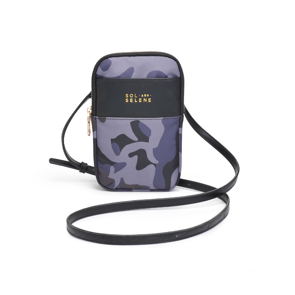 Sol and Selene By My Side Crossbody 841764105798 View 1 | Purple Haze Camo