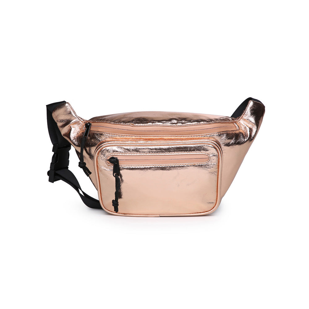 Product Image of Sol and Selene Hands Down Belt Bag 841764103633 View 1 | Rose Gold