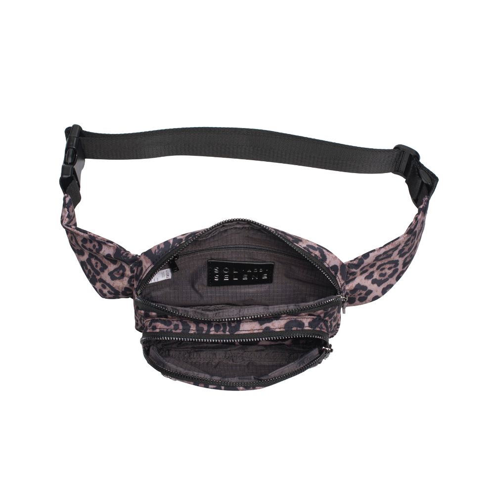 Sol and Selene Hip Hugger Belt Bag 841764106610 View 8 | Leopard