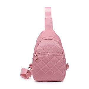 Sol and Selene Motivator Sling Backpack 841764106863 View 5 | Pastel Pink