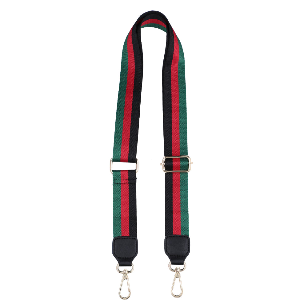 Product Image of Sol and Selene Adjustable Shoulder Crossbody Strap Shoulder Strap 841764106214 View 5 | Black Red Green