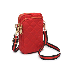 Product Image of Sol and Selene Divide & Conquer - Quilted Crossbody 841764107457 View 6 | Red