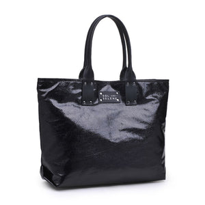 Product Image of Sol and Selene It Girl Tote 841764105071 View 6 | Black Metallic