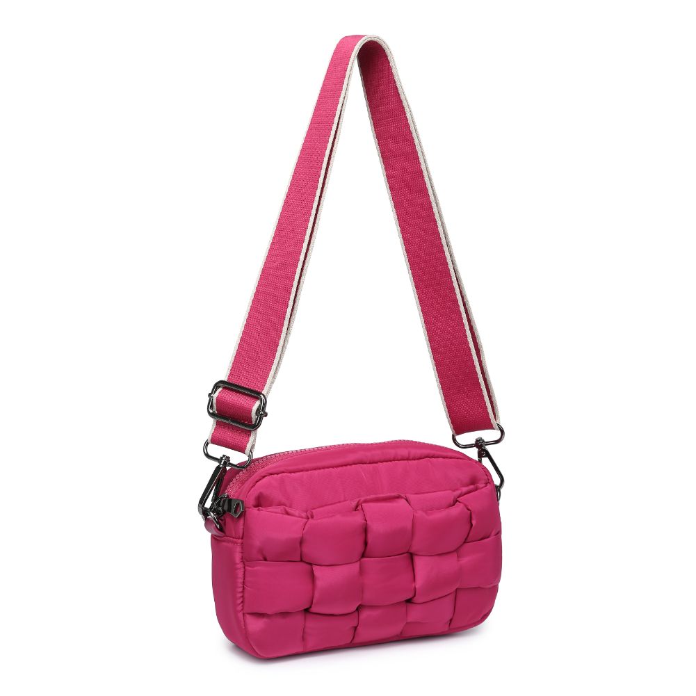 Product Image of Sol and Selene Inspiration - Woven Nylon Crossbody 841764107600 View 6 | Magenta