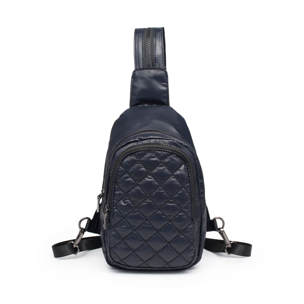 Product Image of Sol and Selene On The Run Sling Backpack 841764104401 View 5 | Black