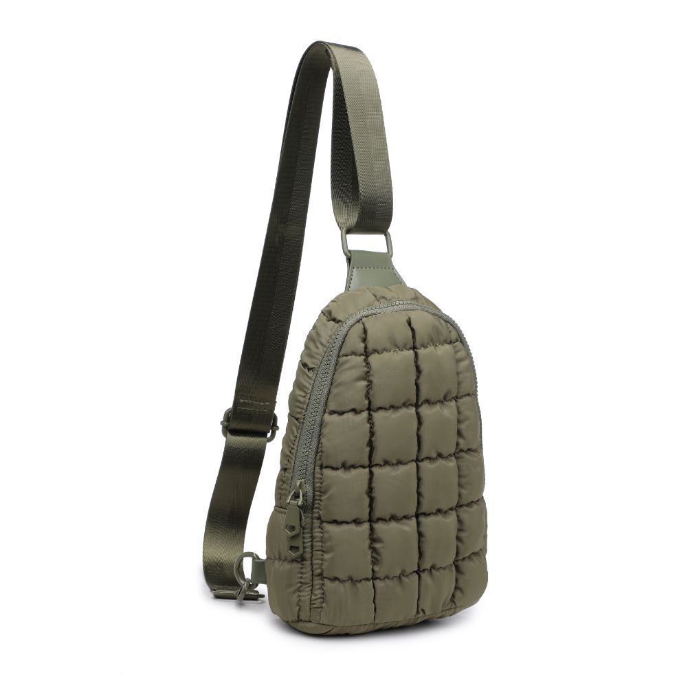 Sol and Selene Rejuvenate Sling Backpack 841764109895 View 6 | Olive