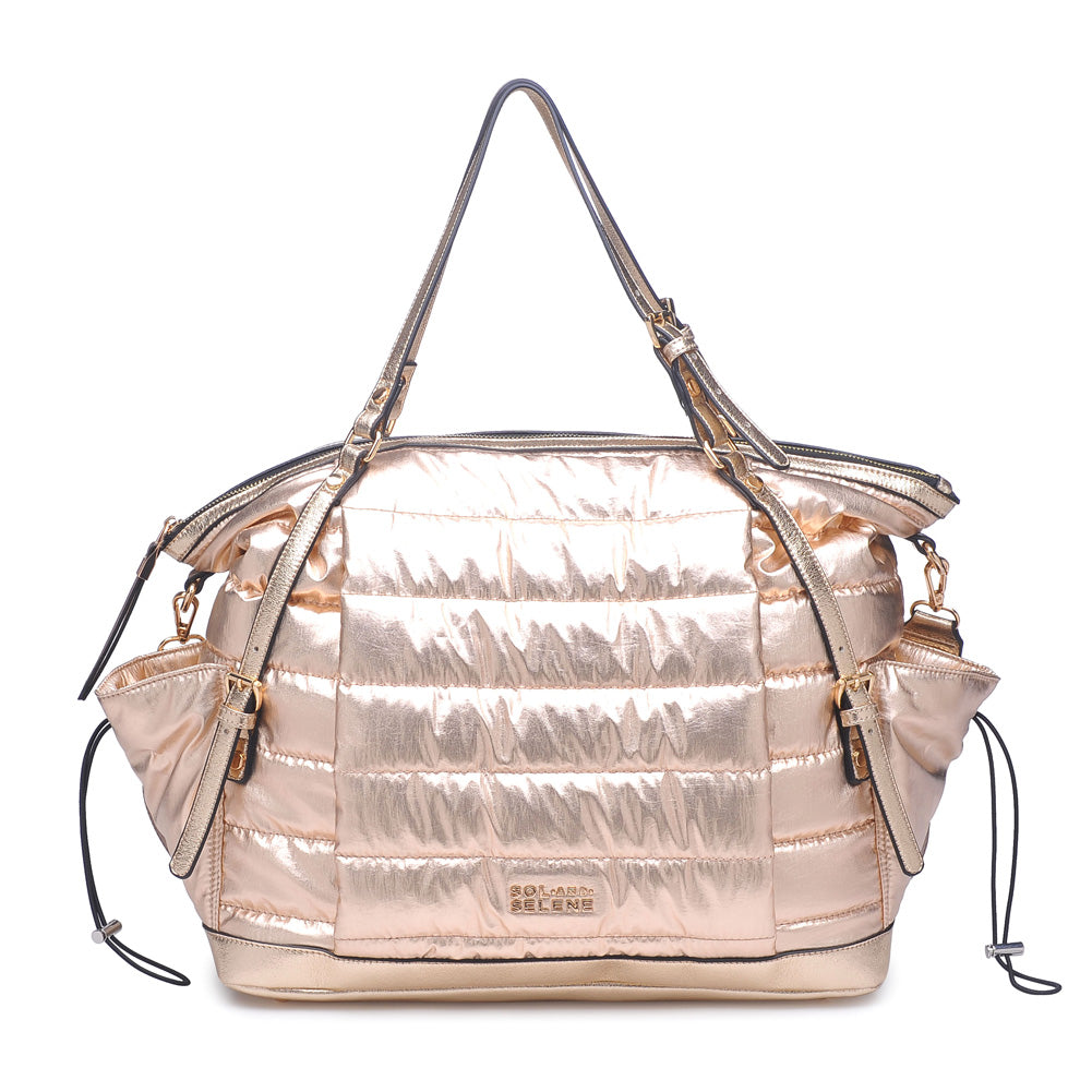 Product Image of Sol and Selene Rain Check Tote 841764102476 View 1 | Gold