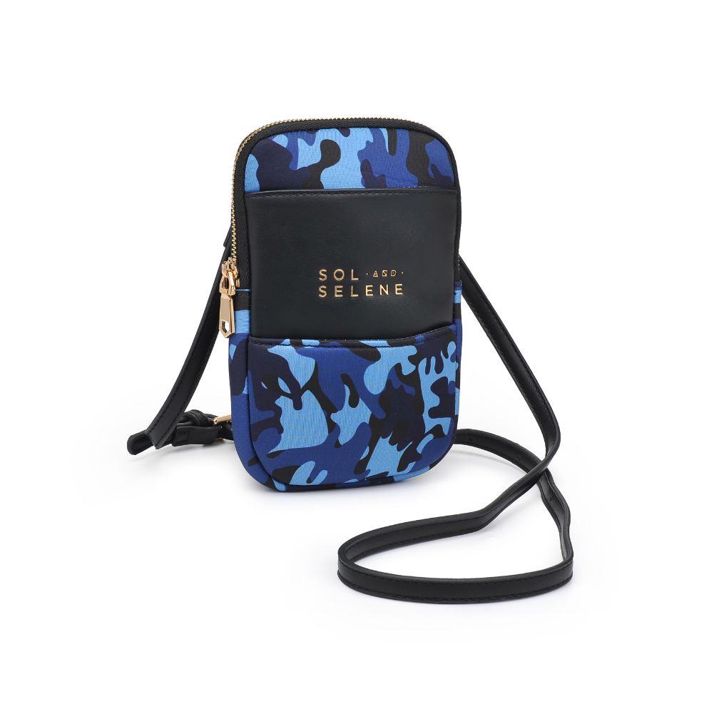 Product Image of Sol and Selene By My Side Crossbody 841764105774 View 6 | Navy Camo
