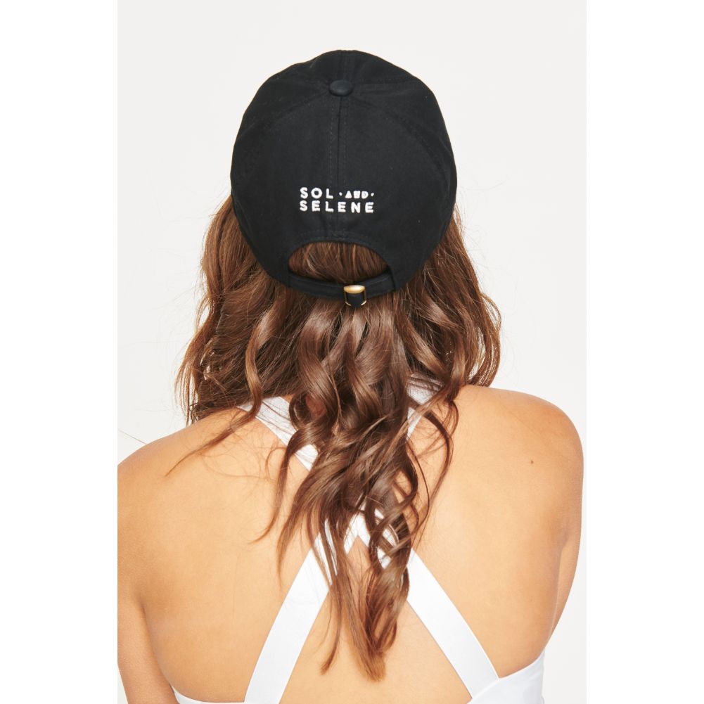 Product Image of Sol and Selene AND Logo Hat Baseball Cap 841764106535 View 7 | Black