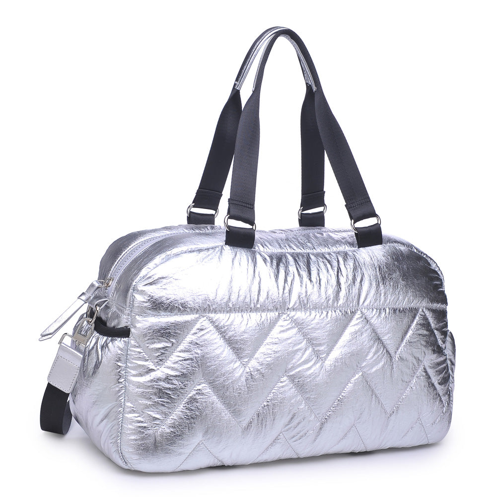 Product Image of Sol and Selene Walk This Way Duffel 841764102452 View 2 | Silver