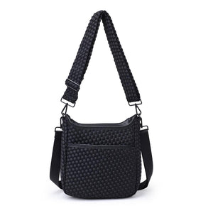 Sol and Selene Kismet - Woven Neoprene Crossbody 841764110143 View 5 | Black