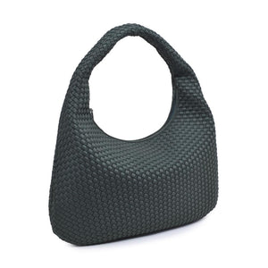 Product Image of Sol and Selene Dare to Dream - Large Woven Neoprene Hobo 841764110952 View 6 | Olive