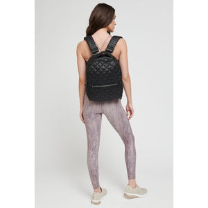 Woman wearing Black Sol and Selene All Star Backpack 841764105149 View 3 | Black
