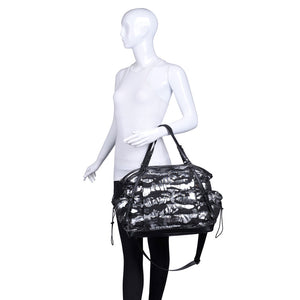 Product Image of Sol and Selene Rain Check Tote 841764104227 View 5 | Silver Metallic Camo